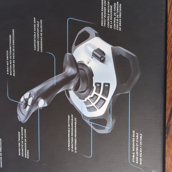 Logitech Extreme 3D pro flight stick (Works on PC ) - Picture 5 of 5